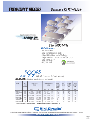 ADEX-10L Datasheet PDF ETC2
