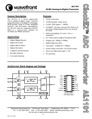 AL1101 Datasheet PDF ETC2