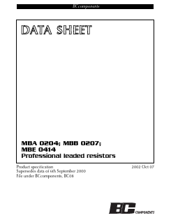 MBA0204-251CT47K Datasheet PDF ETC2
