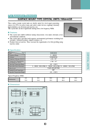 NX8045GB Datasheet PDF ETC2