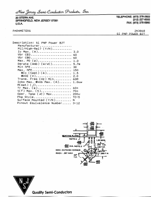 2N3868 Datasheet PDF ETC2