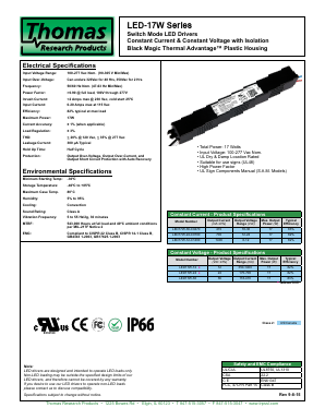 LED17W-24-C0700 Datasheet PDF ETC2