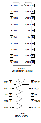 EL5327C Datasheet PDF Elantec -> Intersil
