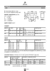B66325-G250-X127 Datasheet PDF EPCOS AG