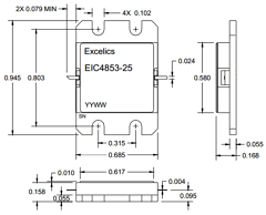 EIC4853-25 Datasheet PDF Excelics Semiconductor, Inc.