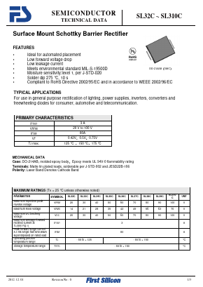SL39C Datasheet PDF First Silicon Co., Ltd