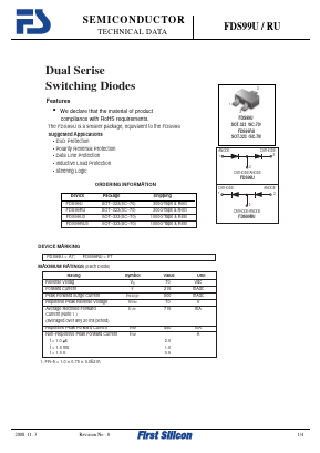 FDS99RU Datasheet PDF First Silicon Co., Ltd