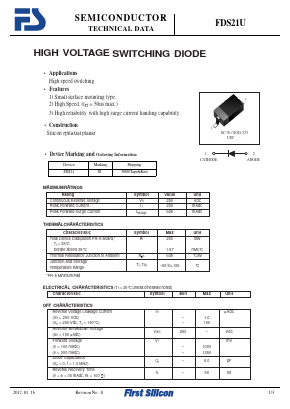FDS21 Datasheet PDF First Silicon Co., Ltd