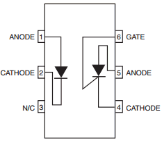 H11C1 Datasheet PDF Fairchild Semiconductor