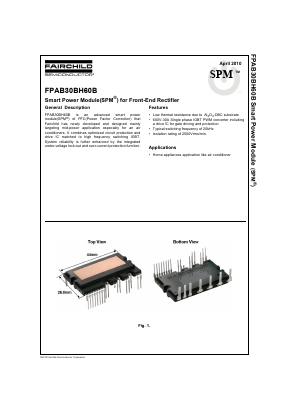 FPAB30BH60B Datasheet PDF Fairchild Semiconductor