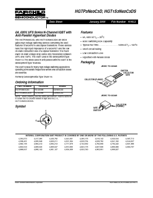 G3N60C3D Datasheet PDF Fairchild Semiconductor