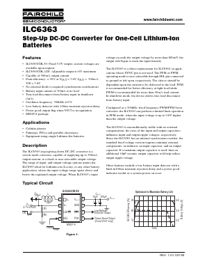 ILC6363 Datasheet PDF Fairchild Semiconductor