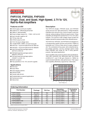 FHP3130 Datasheet PDF Fairchild Semiconductor
