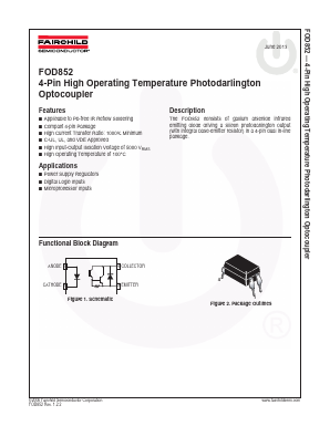 FOD8523S Datasheet PDF Fairchild Semiconductor