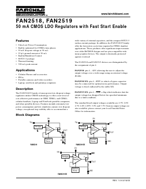 FAN2519 Datasheet PDF Fairchild Semiconductor