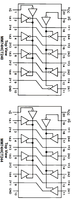 MM74HCT240 Datasheet PDF Fairchild Semiconductor