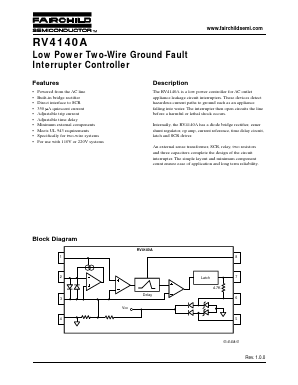 RV4140A Datasheet PDF Fairchild Semiconductor