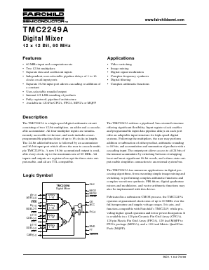 TMC2249AG1C Datasheet PDF Fairchild Semiconductor