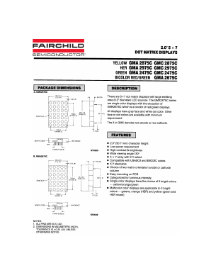 GMA2675C Datasheet PDF Fairchild Semiconductor
