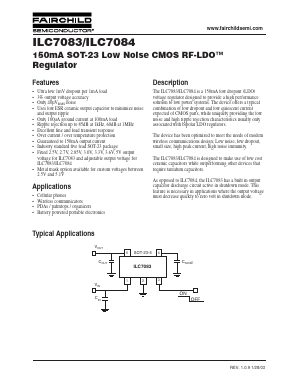 ILC7083AIM527X Datasheet PDF Fairchild Semiconductor