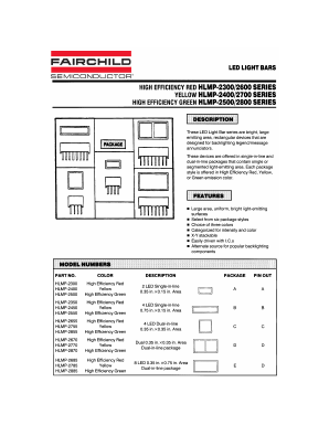 HLMP-2450 Datasheet PDF Fairchild Semiconductor