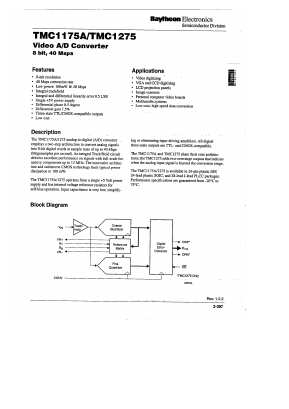 TMC1175AR2C20 Datasheet PDF Fairchild Semiconductor