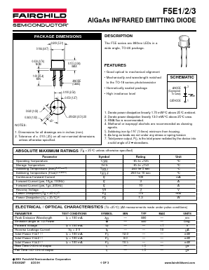 F5E2 Datasheet PDF Fairchild Semiconductor