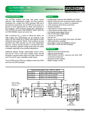 ILC7536-IK Datasheet PDF Fairchild Semiconductor