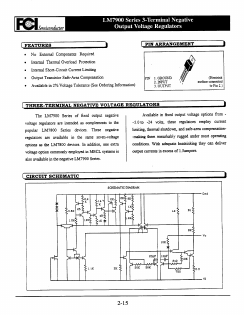 LM7905 Datasheet PDF First Components International