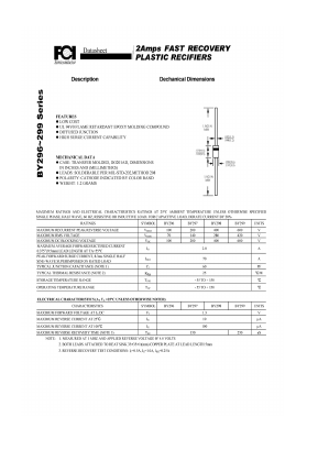 BY299 Datasheet PDF First Components International