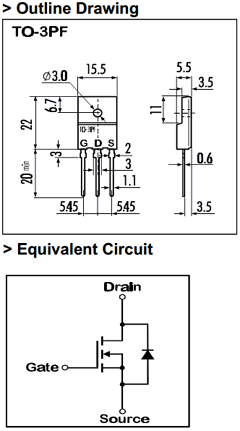 2SK2224-01R Datasheet PDF Fuji Electric