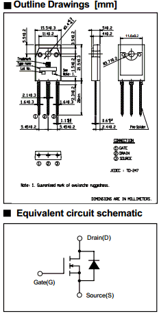 2SK3549-01 Datasheet PDF Fuji Electric