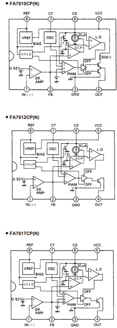 FA7610CPN Datasheet PDF Fuji Electric