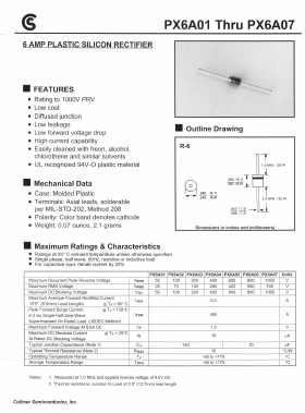 PX6A07 Datasheet PDF Fuji Electric