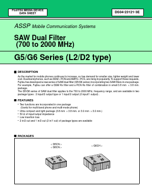 FAR-G5CN-942M50-D294-U Datasheet PDF Fujitsu