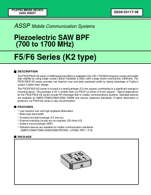 FAR-F5CE-820M00-K202-U Datasheet PDF Fujitsu