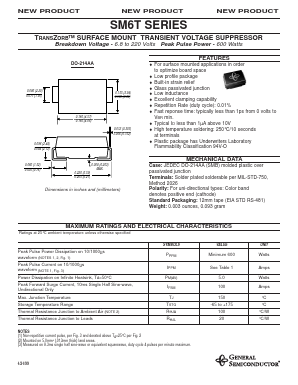 SM6T10A Datasheet PDF General Semiconductor