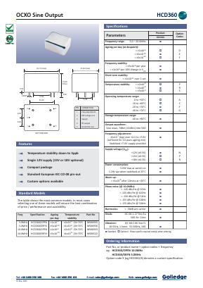 MS06935 Datasheet PDF Golledge Electronics Ltd