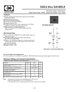 SA51A Datasheet PDF GOOD-ARK