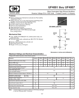 UF4002 Datasheet PDF GOOD-ARK