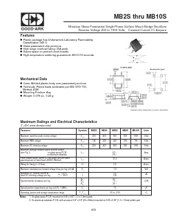 MB10S Datasheet PDF GOOD-ARK