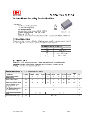 SL39A Datasheet PDF GOOD-ARK