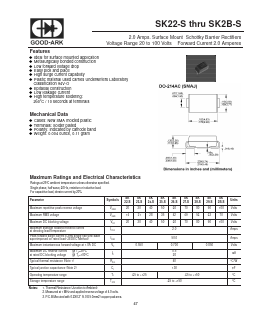 SK27-S Datasheet PDF GOOD-ARK