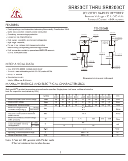 SR830CT Datasheet PDF Gaomi Xinghe Electronics Co., Ltd.