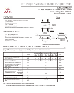 DF1506S Datasheet PDF Gaomi Xinghe Electronics Co., Ltd.
