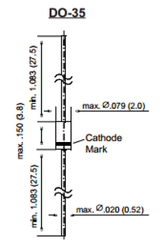 BZX79-C43 Datasheet PDF General Semiconductor