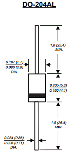 1N4935 Datasheet PDF General Semiconductor
