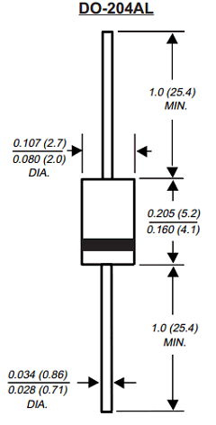 P4KE100A Datasheet PDF General Semiconductor