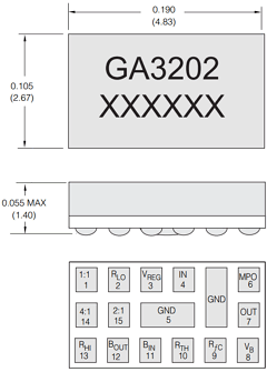 GA3202 Datasheet PDF Gennum -> Semtech