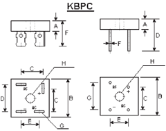 KBPC10005 Datasheet PDF GOOD-ARK1